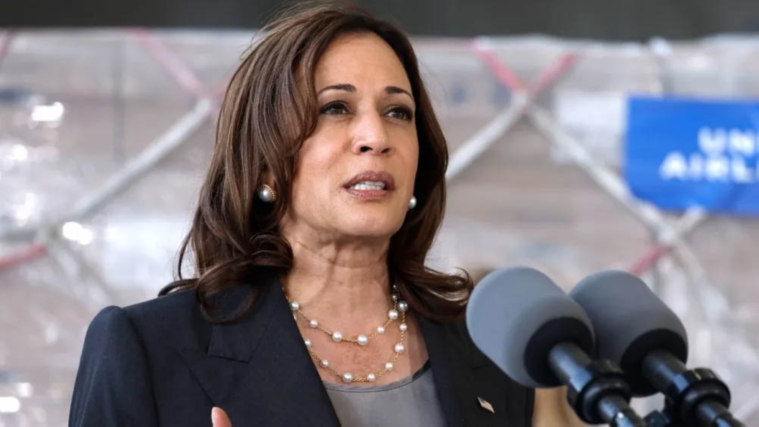 Kamala Harris tells Colbert that the US system is ‘broken'