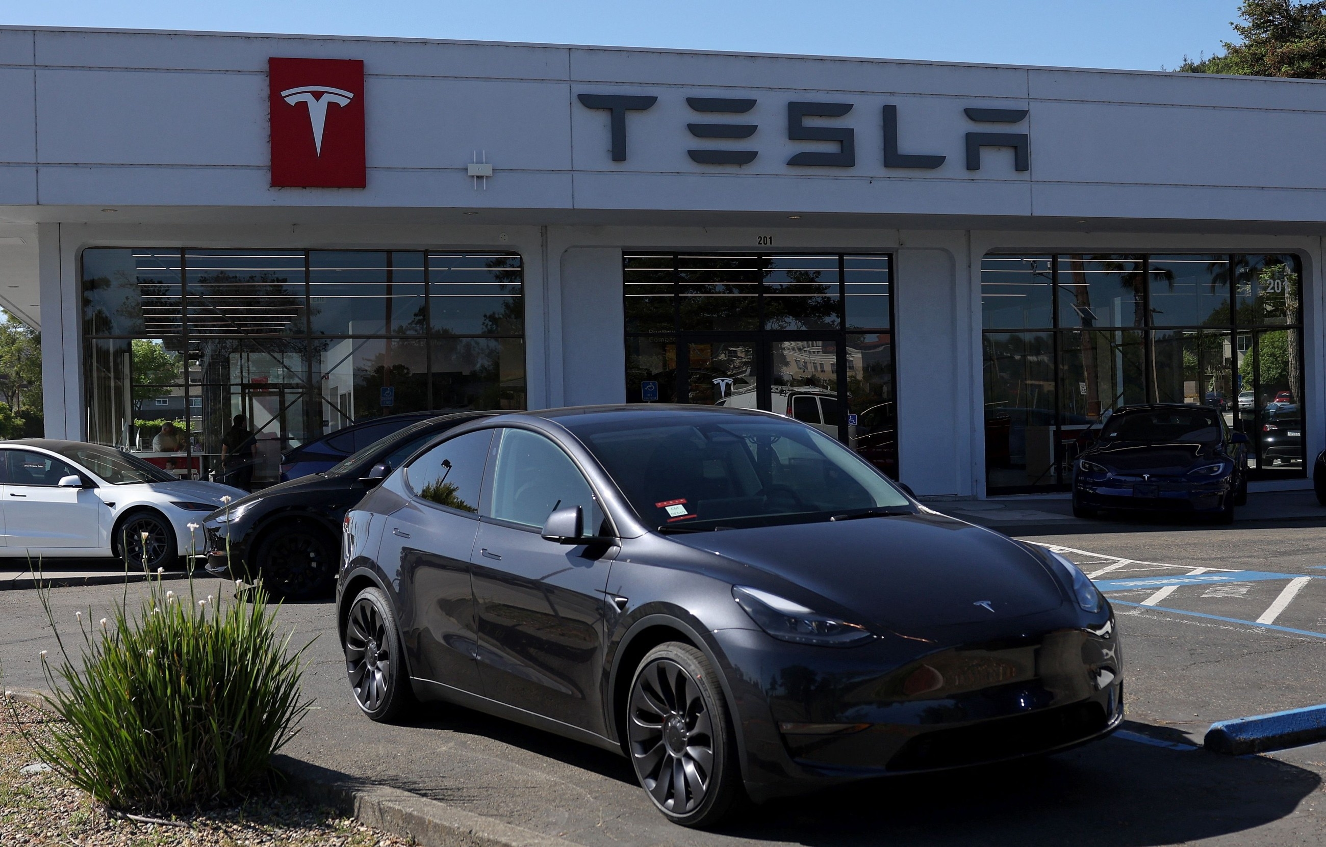 Tesla's UK sales drop 60% year-on-year last month