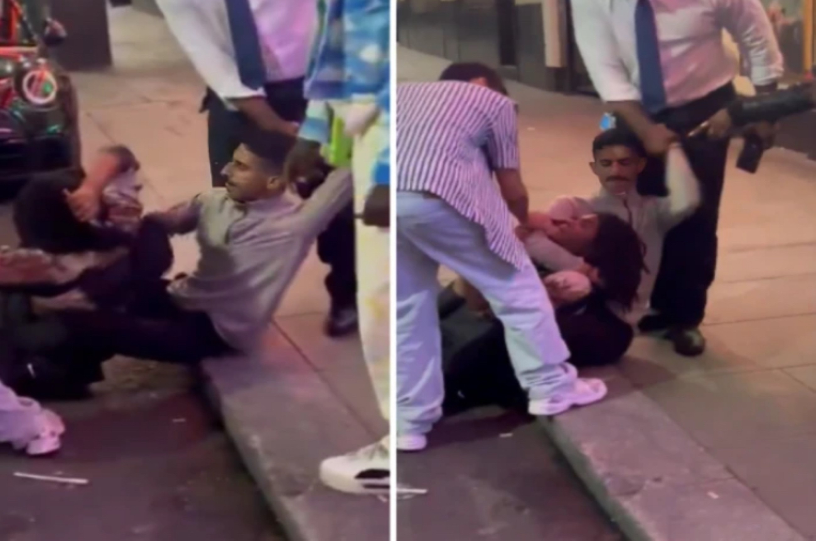 Saudi man recovers his phone from thief in London, pins him to the ground