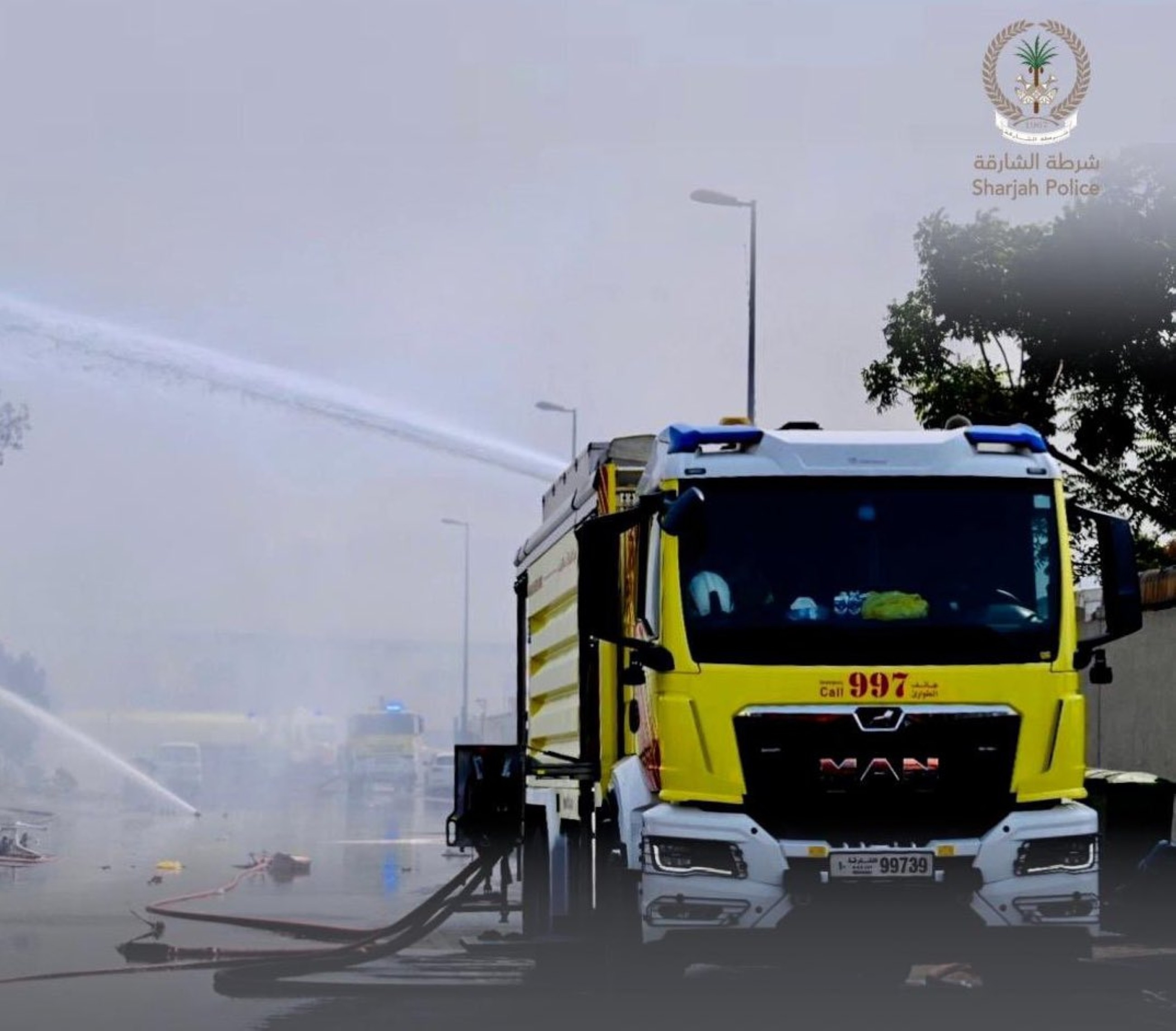 Fire erupts in Sharjah's Hamriyah Free Zone clothing warehouse