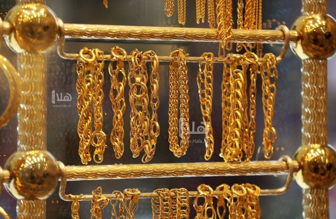 66.9 دينار سعر الذهب عيار 21 بالسوق المحلية