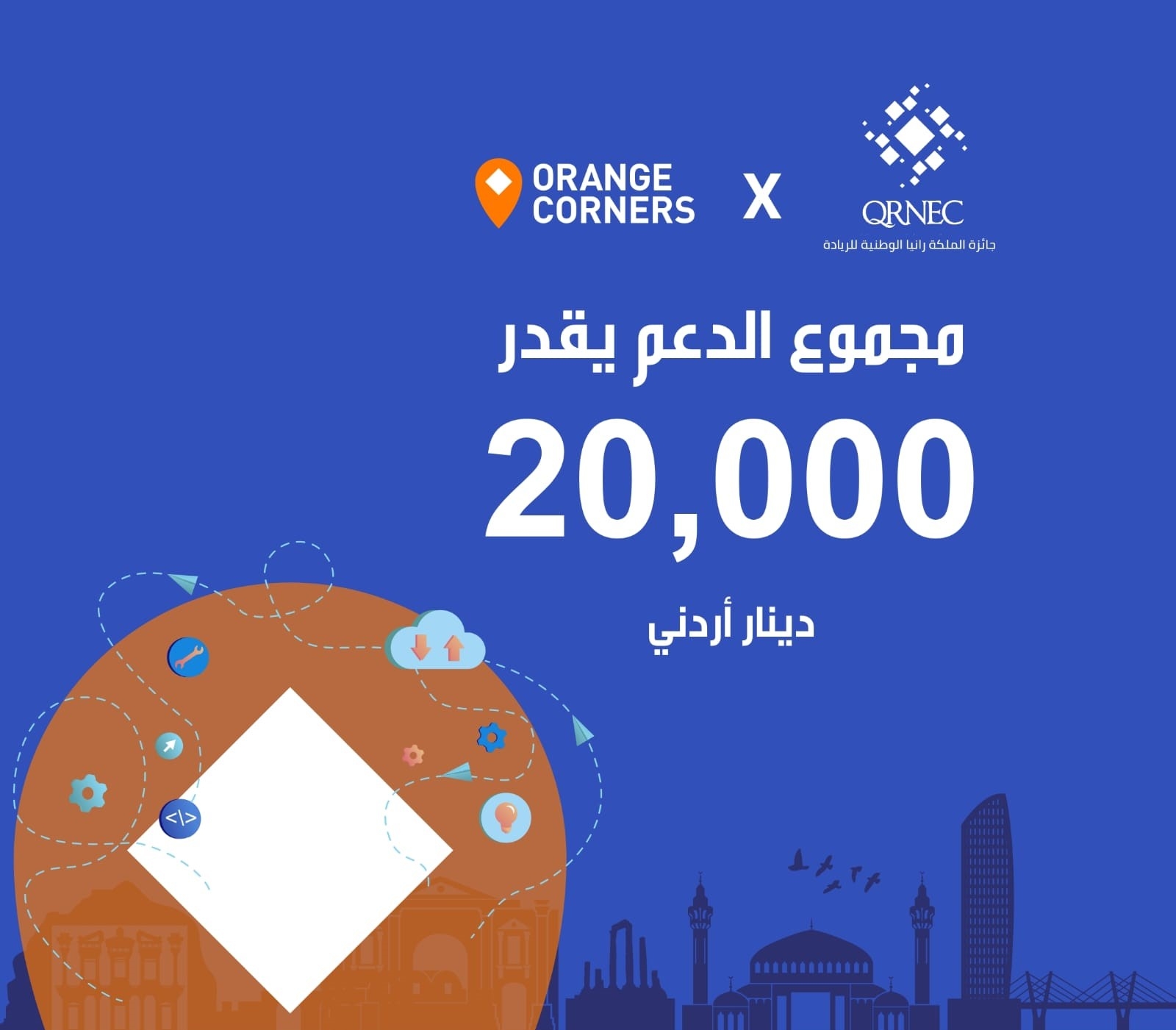 انطلاق جائزة الملكة رانيا الوطنية للريادة