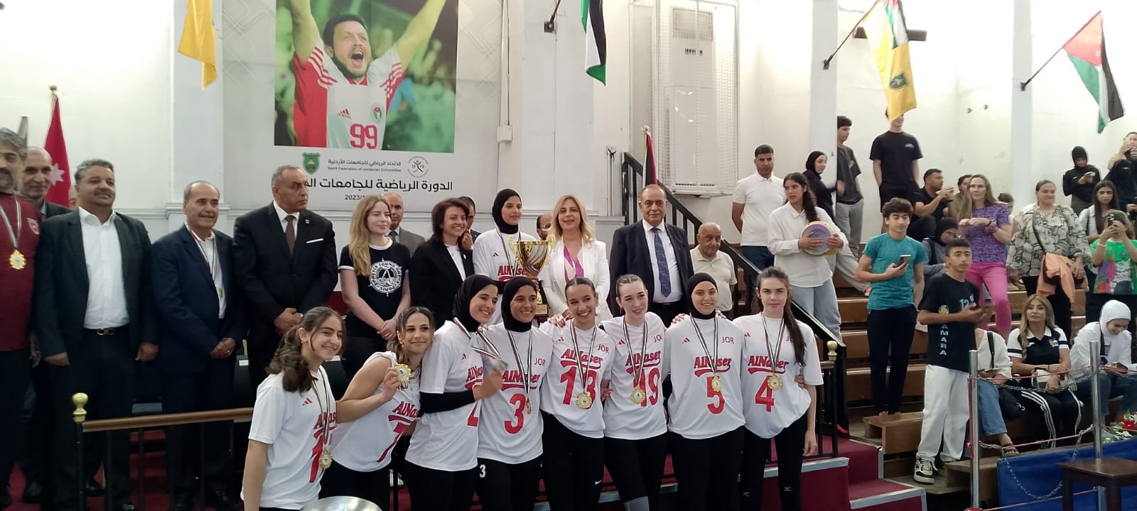 فريق النصر يتوج بلقب كأس سوبر السيدات لكرة الطائرة
