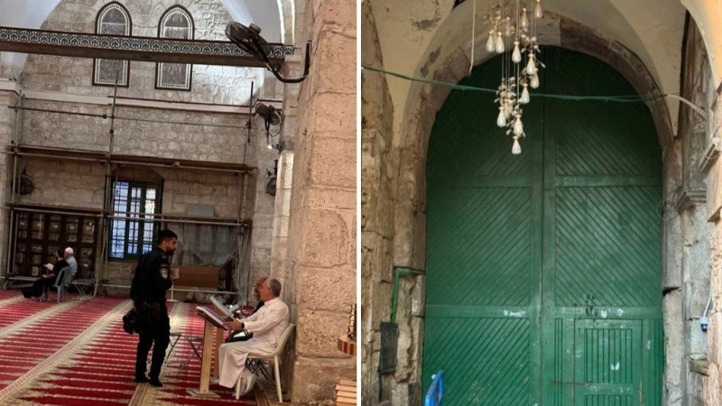 الاحتلال يواصل إغلاق المسجد الأقصى وكنيسة القيامة لليوم 12 على التوالي