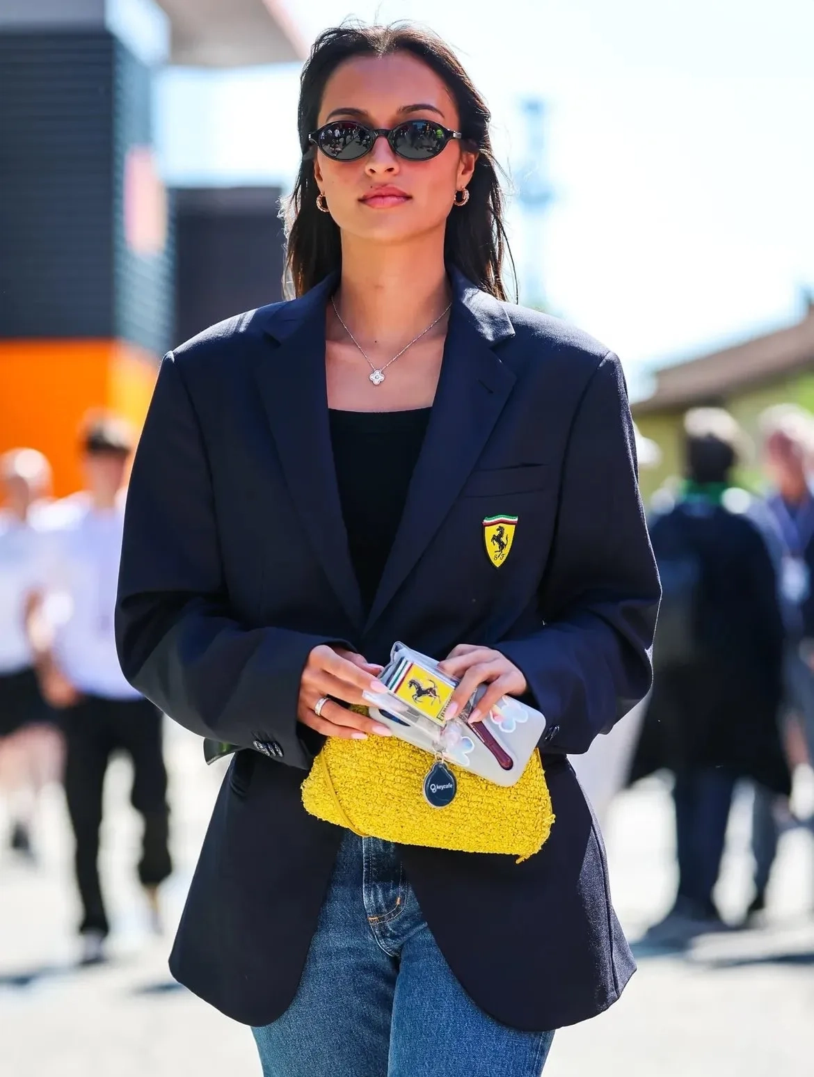How Alexandra Saint-Mleux Became a Formula 1 Fashion Icon