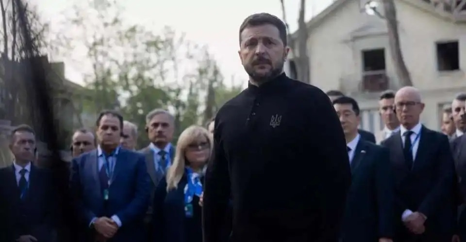 Ukrainian president says may not go to pope's funeral
