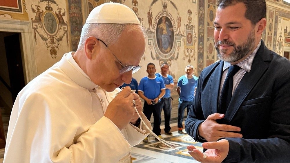 Pope Leo XIV's pectoral cross contains a relic of St. Leo the Great