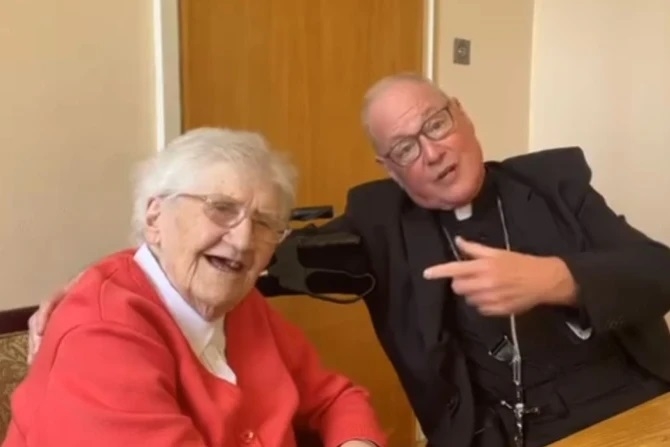 Cardinal Dolan visits 100-year-old nun who taught him to ‘love and serve the Lord'