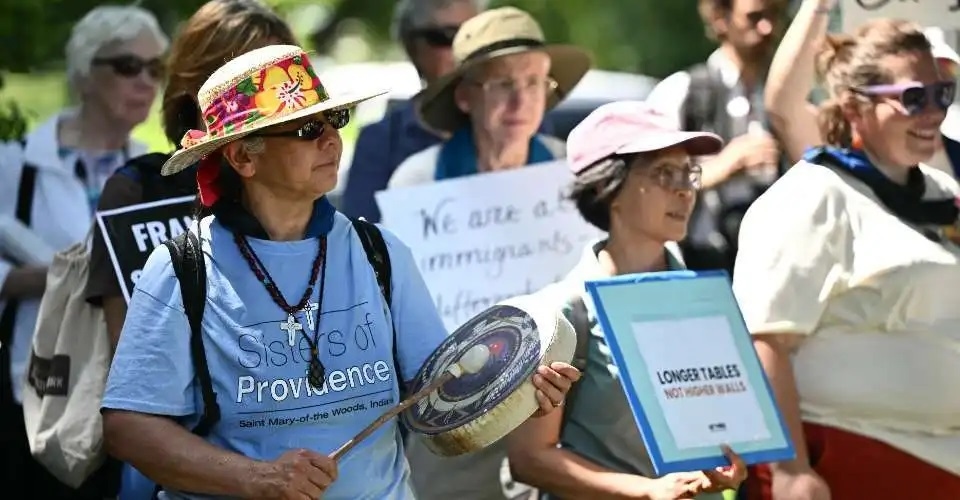 Catholic nuns protest social net cuts as US Senate considers bill