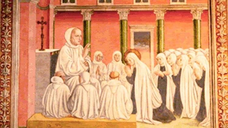 Pope calls Oblates to follow the example of St Francesca Romana