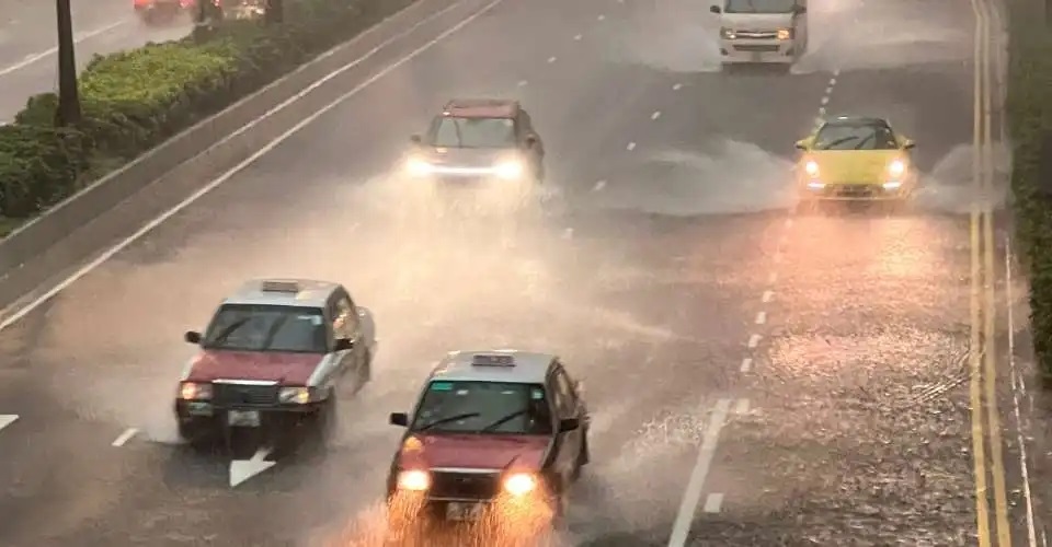 Hong Kong hit by flooding after flurry of rainstorm warnings