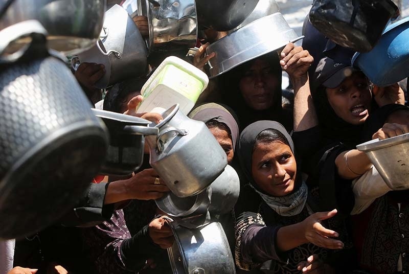 For Gazans, the deep silence of hunger has replaced noise of daily life