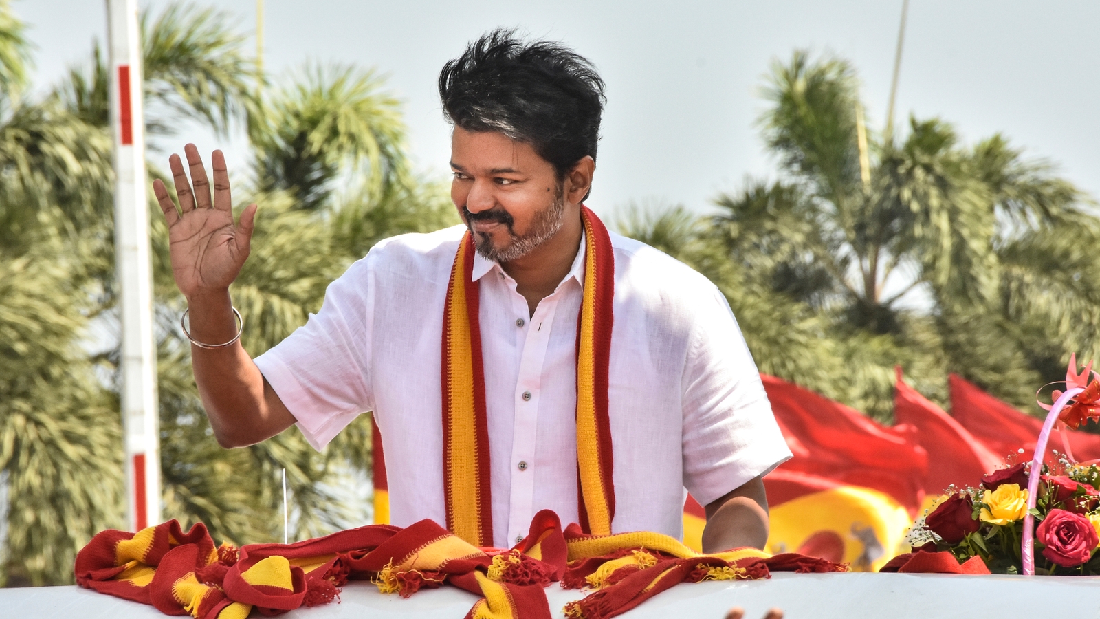 Vijay's fans in Madurai follow him on bikes without helmets despite him asking them not to: ‘This is dangerous'