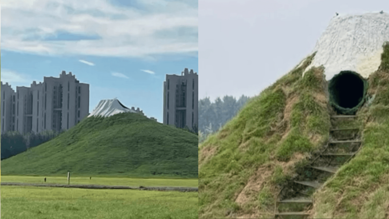 China paints hilltop white to mimic Japan's Mount Fuji, tourists feel duped after paying ₹1,100 entry fee
