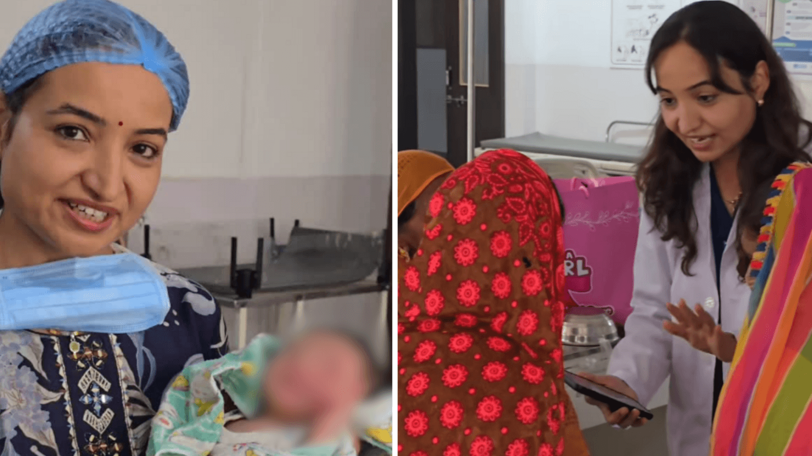 Doctor's heartbreaking appeal saves newborn girl from abandonment, video goes viral