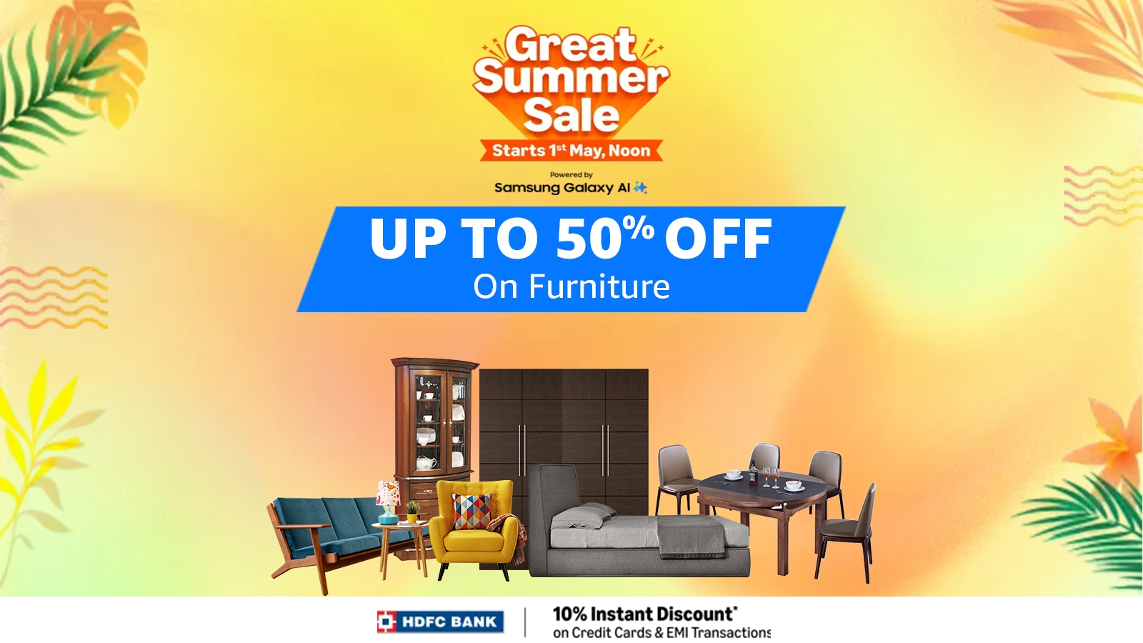 Big price cut! Grab up to 80% off on furniture essentials at the Amazon Summer Sale; ENDS TOMORROW