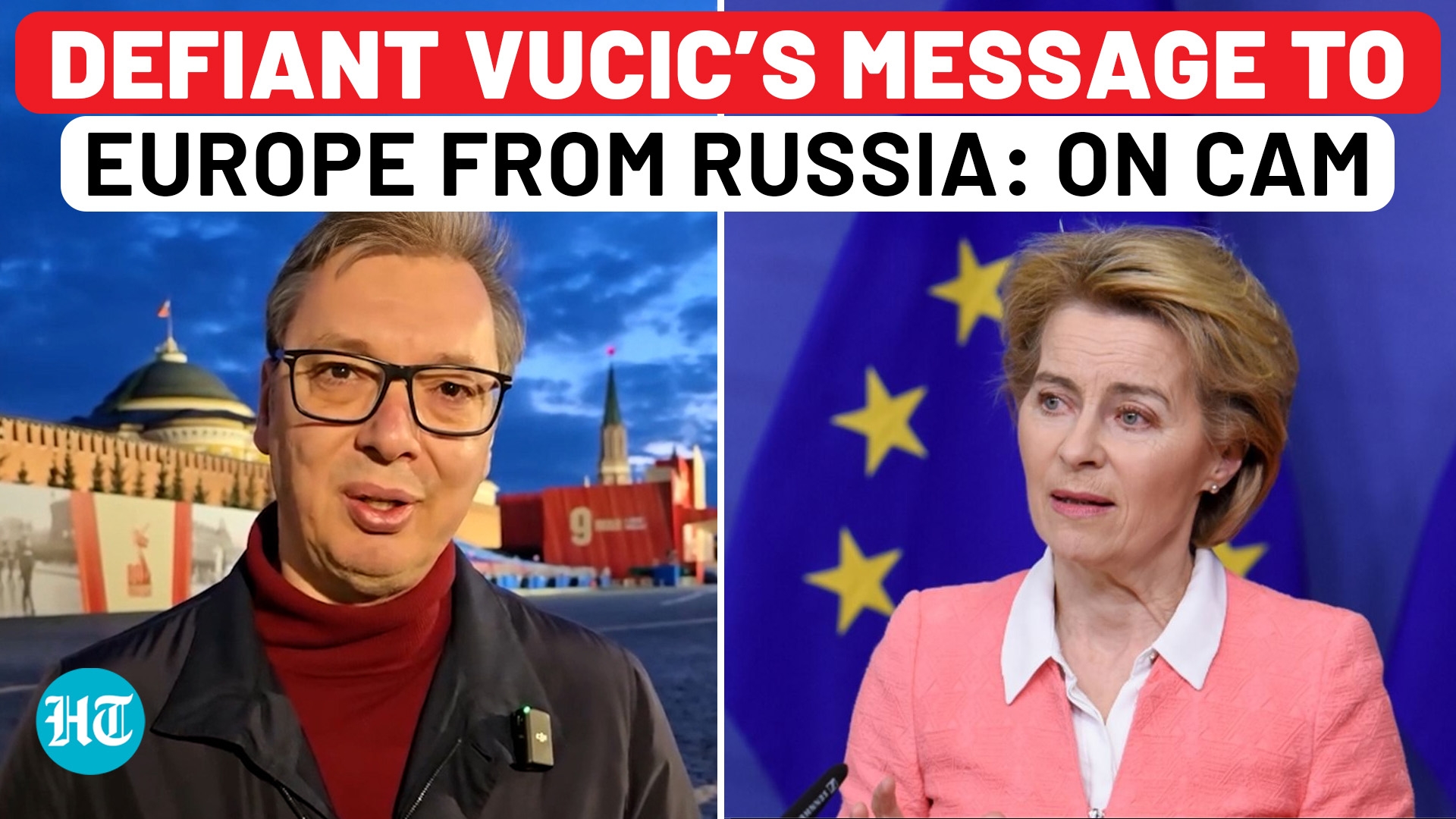 Serbia Prez Vucic Defies Europe, Arrives In Russia For Victory Day, Says This On Cam: ‘Never Allow…'