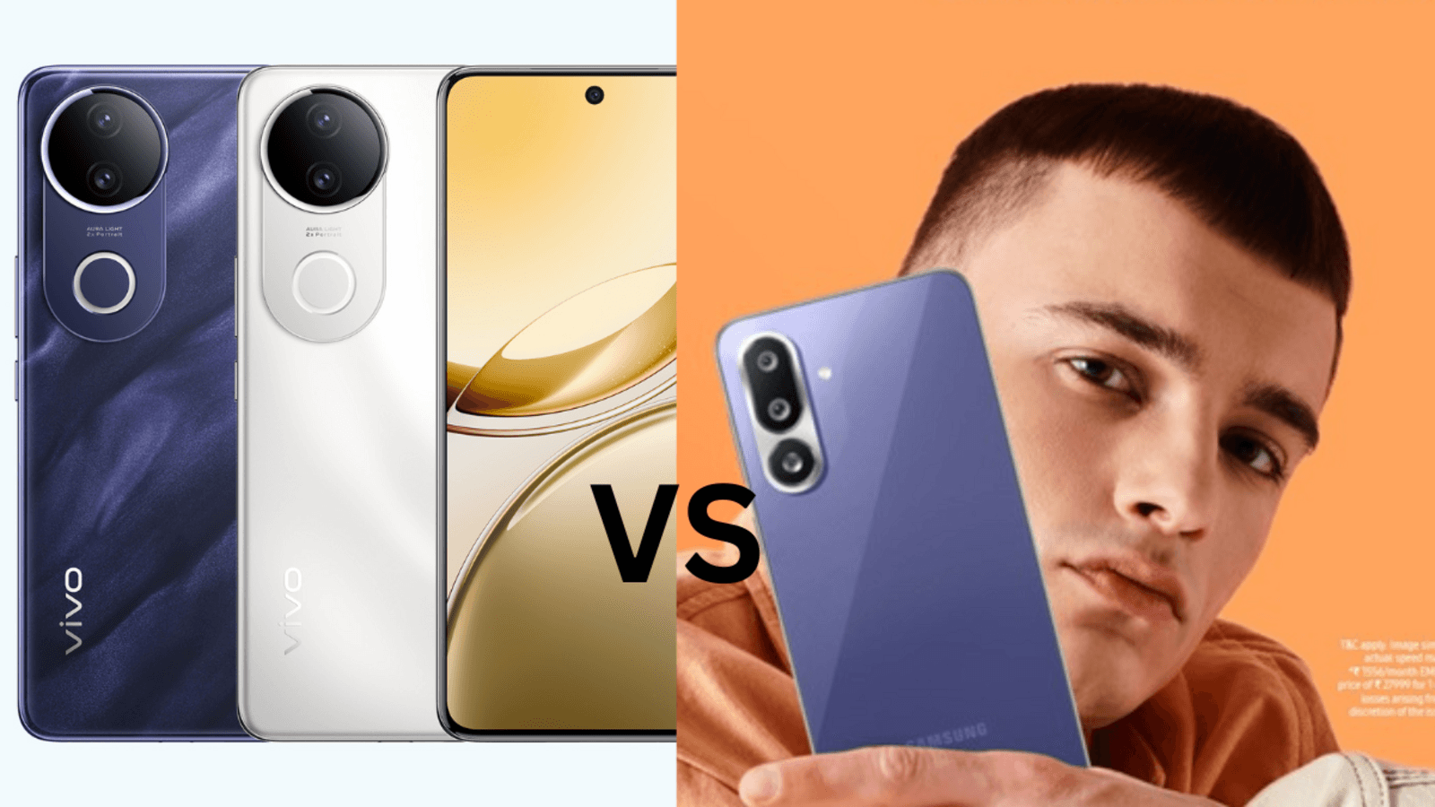 Samsung Galaxy F56 vs Vivo V50e: Which smartphone to buy under ₹30000