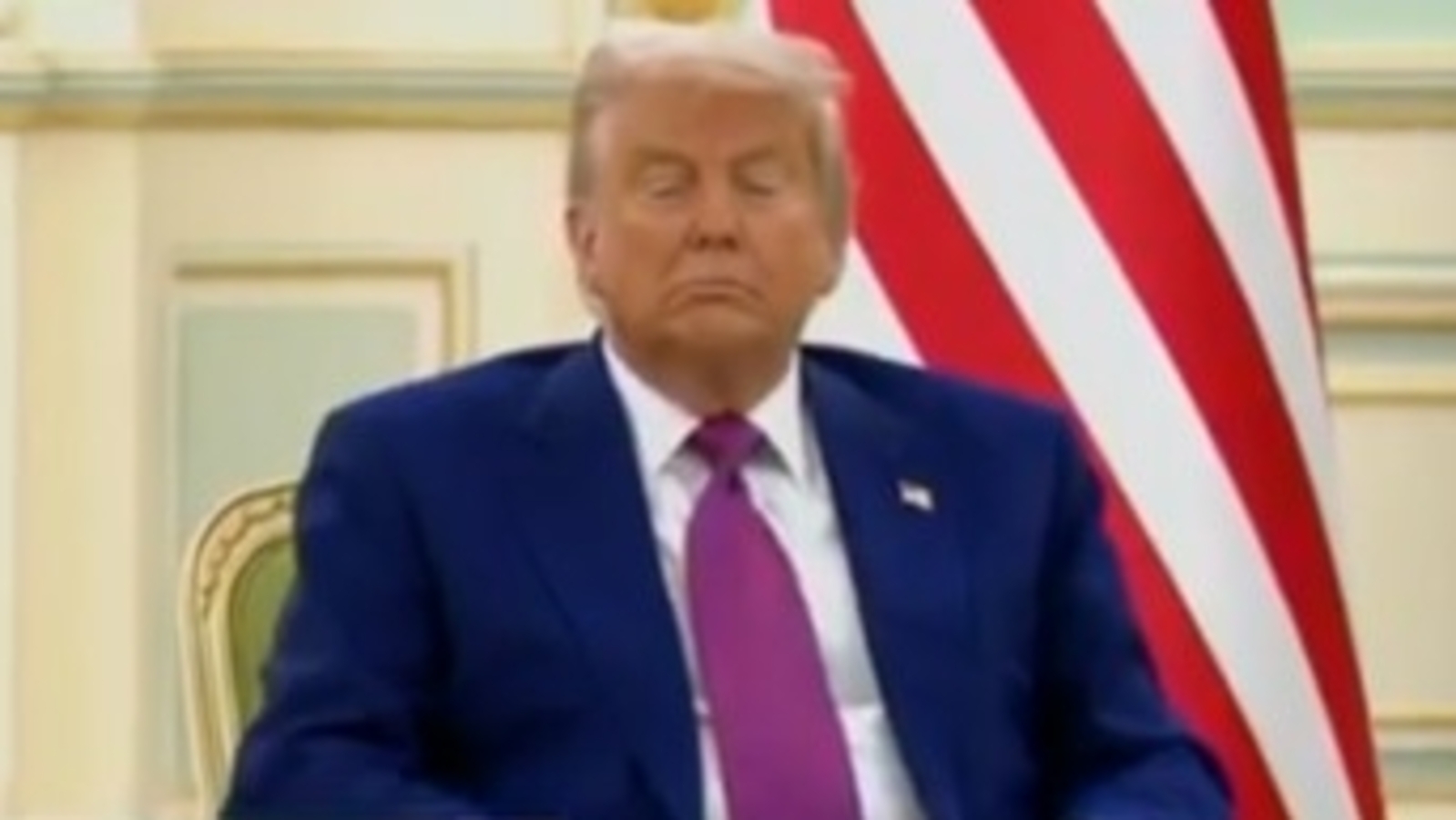Trump's sleepy moment at Saudi Summit sparks social media jokes and criticism; ‘Visualising that new floating palace'