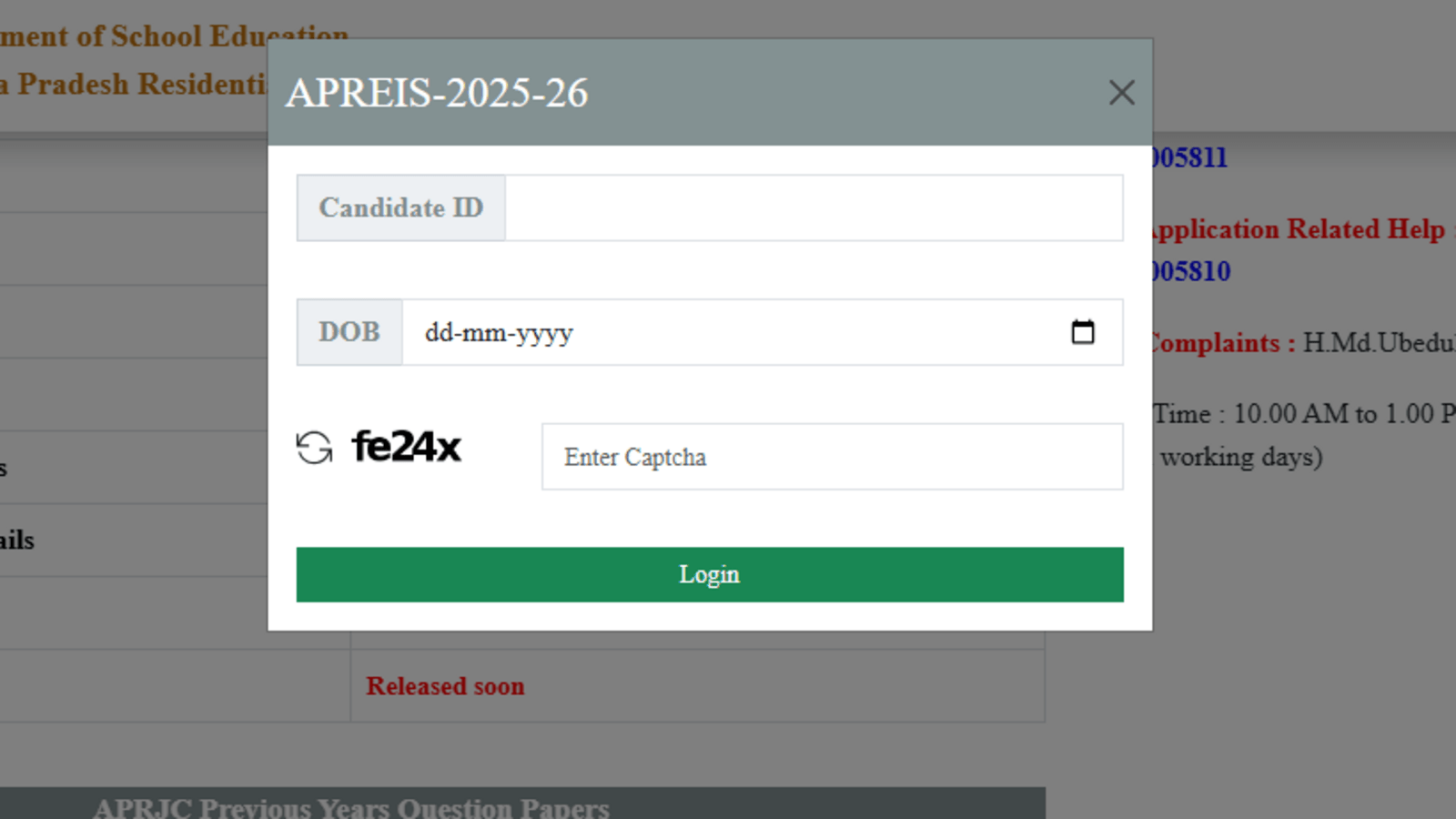 APRJC Result 2025 declared, direct link to check check AP Residential Junior Colleges entrance test results