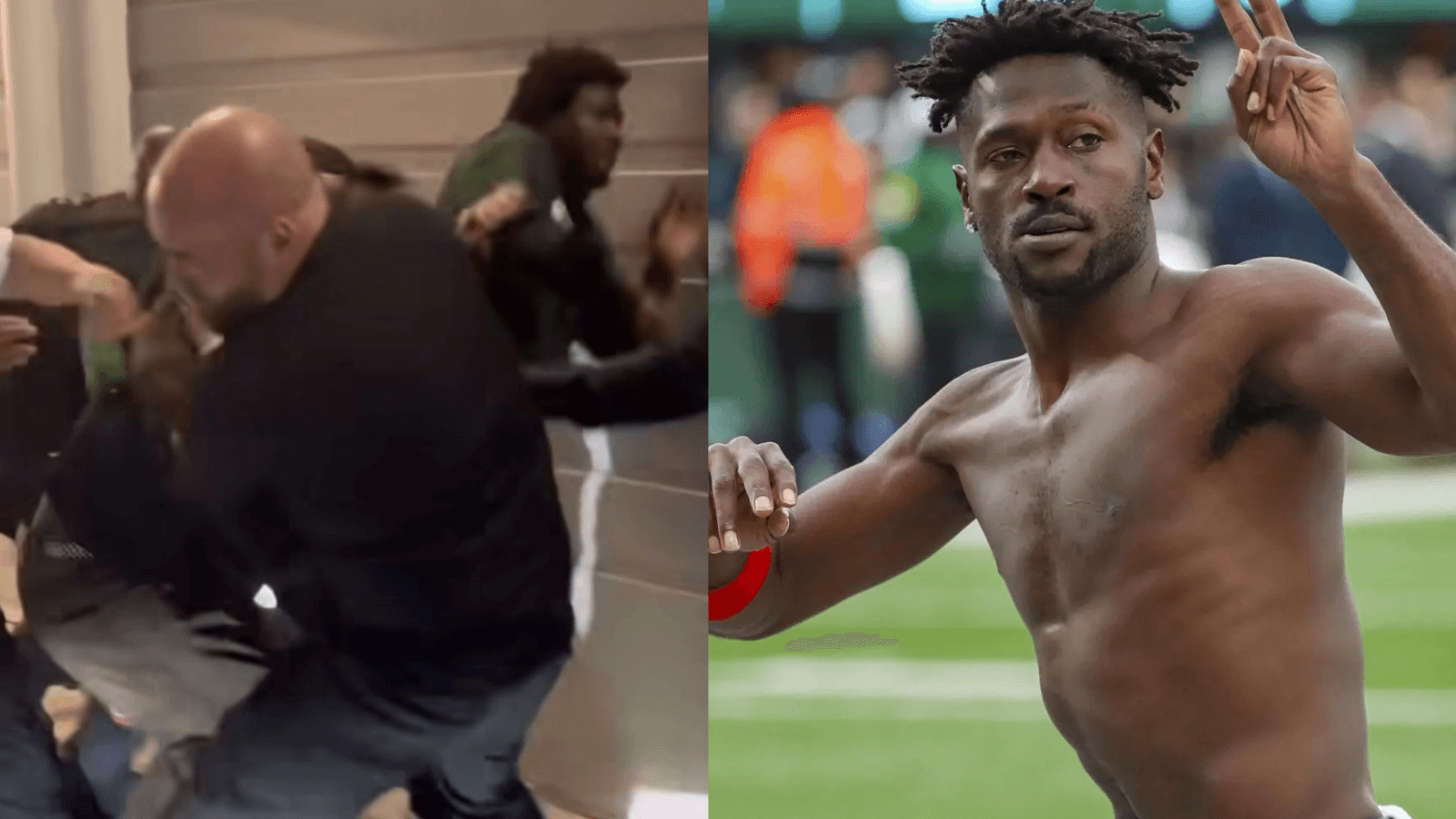 Antonio Brown arrested after alleged shooting? Fight video from Adin Ross Miami boxing event surfaces