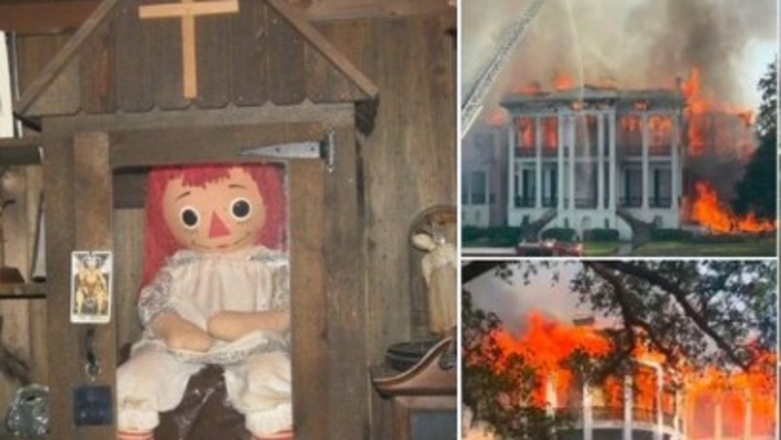 Is Annabelle responsible for Louisiana plantation house fire, New Orleans prison break? Evil doll's tour sparks panic