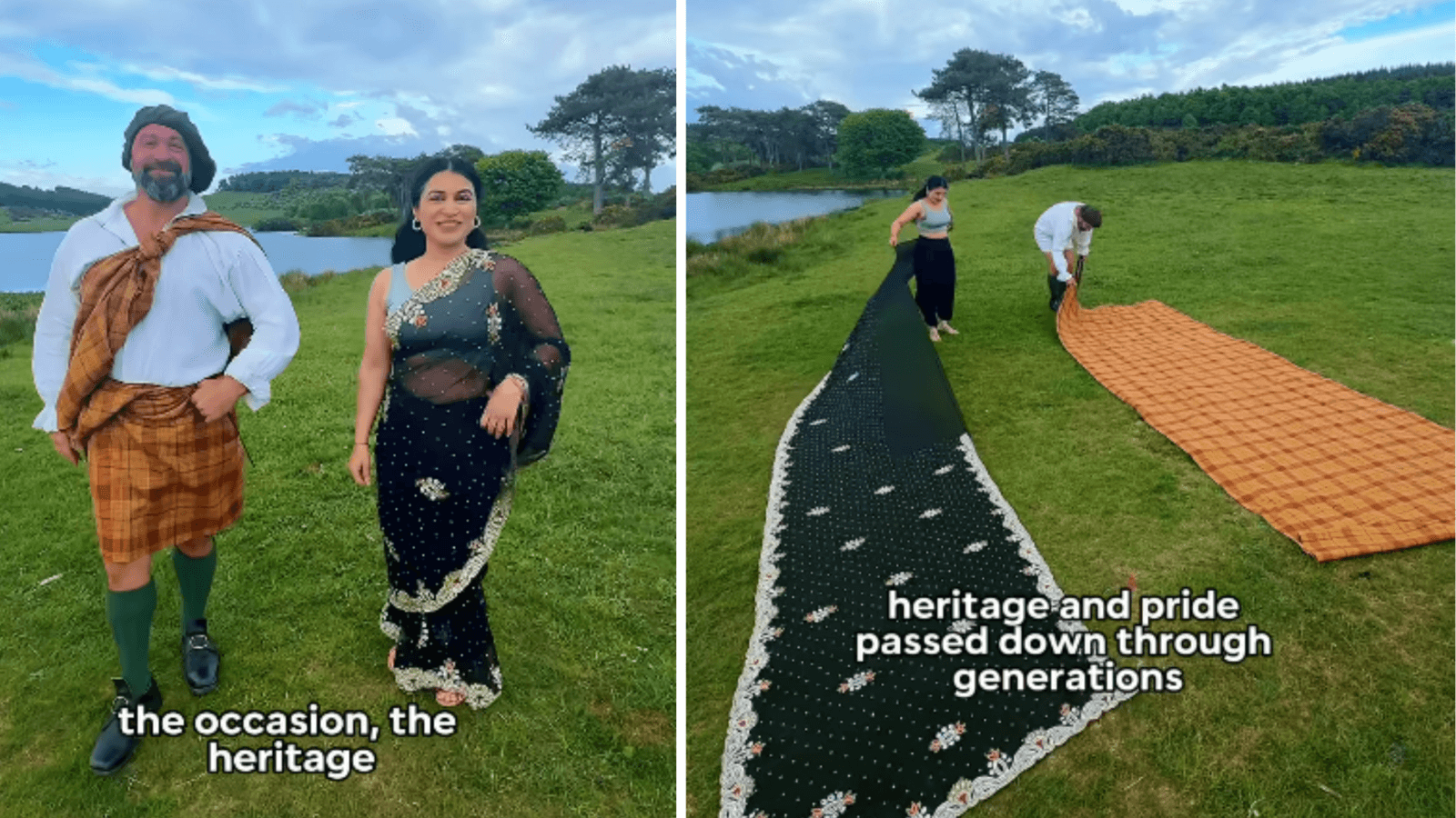 Scottish creator's video comparing kilt with saree wins hearts: 'We have more…'