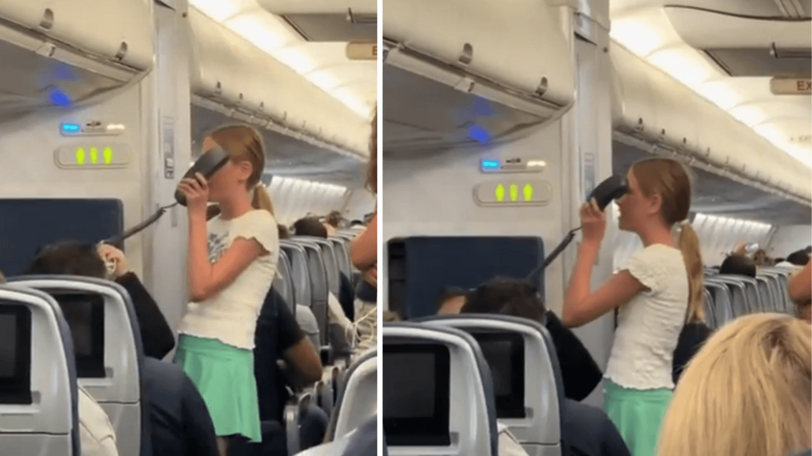 Viral video shows girl singing on delayed Delta flight, passengers call it ‘worst nightmare'