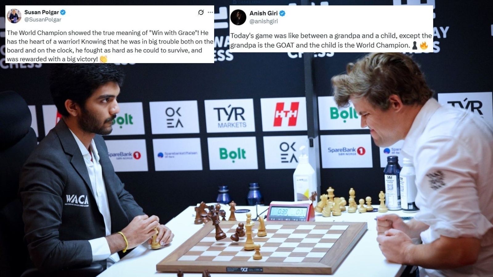 Norway Chess 2025 tournament: Gukesh doesn't miss, stuns king Carlsen… Gets social media dab!