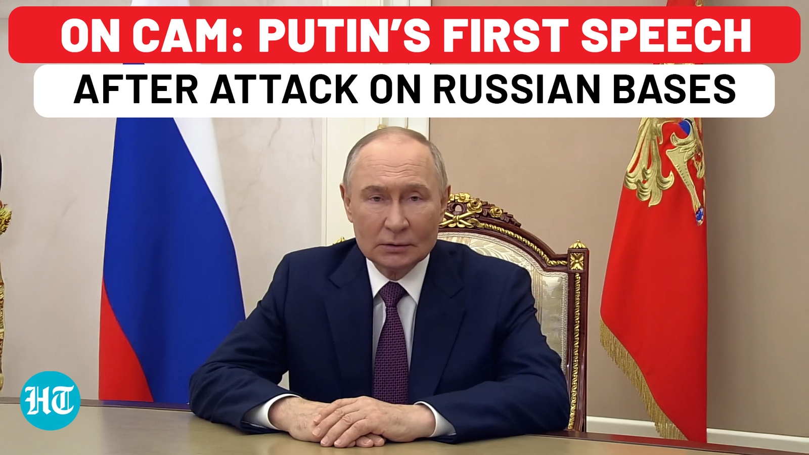 Putin first video message after Ukraine attacks Russian bases in Op Spiderweb: ‘Over 2500 launches…'