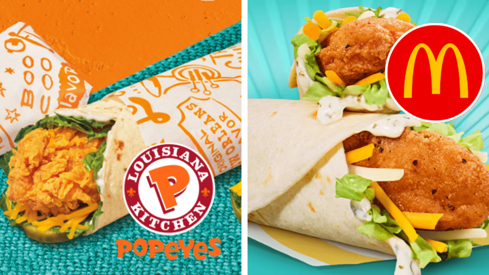 Popeyes throws shade at McDonald's after releasing Chicken Wraps to compete with Snack Wrap: ‘…Y'all good?'