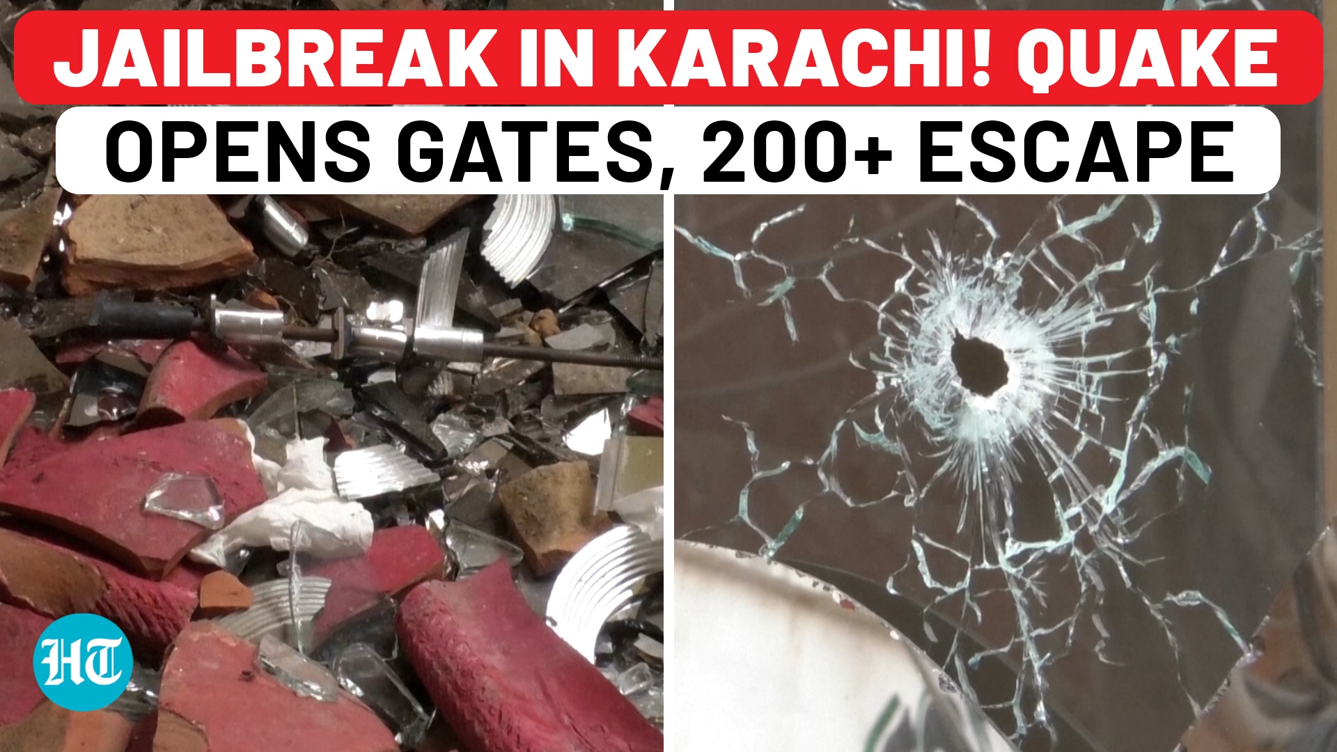 Pakistan Left Red-Faced: Earthquake Turns Into Jailbreak, 200 Inmates Bolt as Guards Lose Control