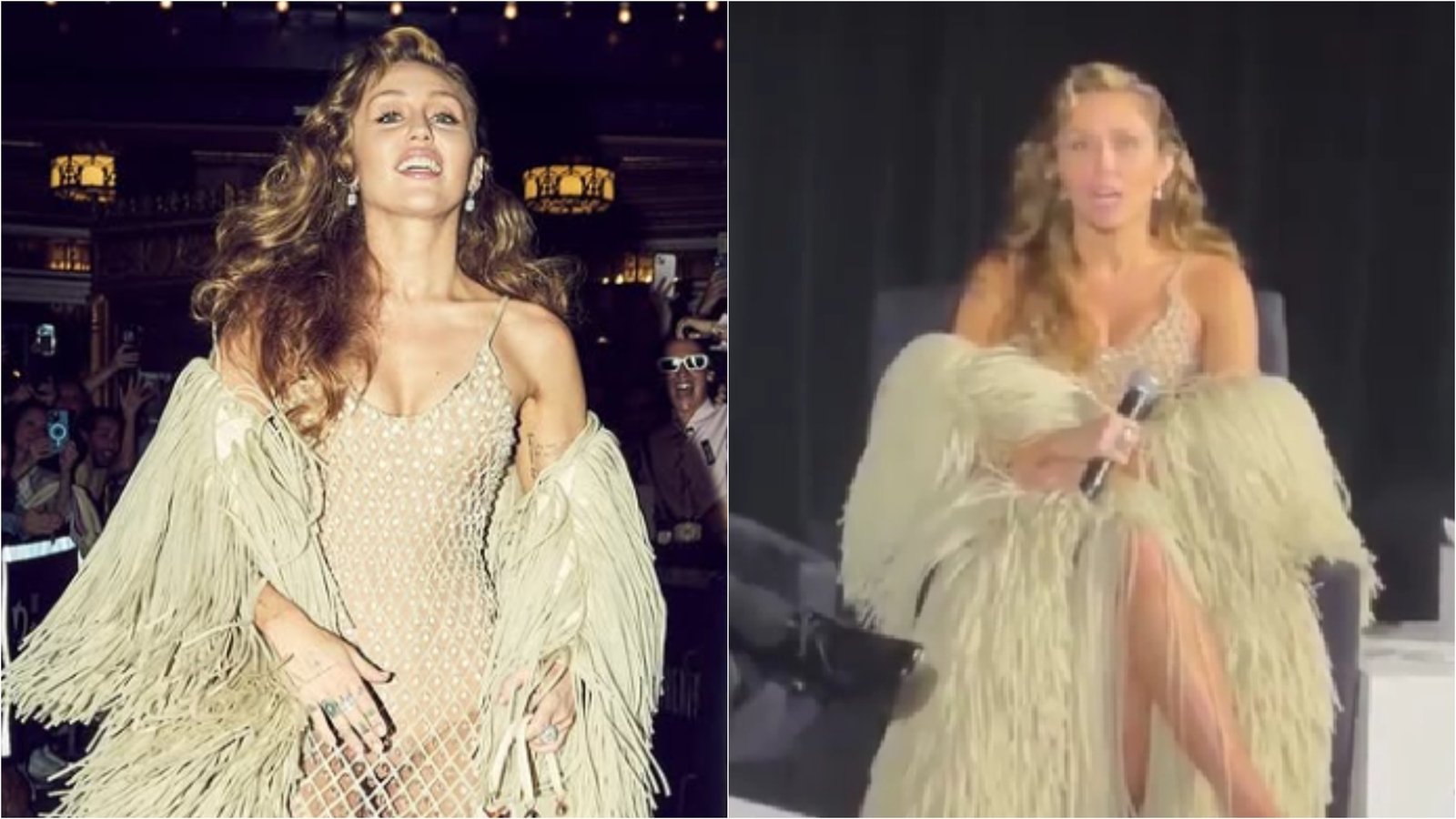 Miley Cyrus screamed at, forced to sing at Something Beautiful premiere; angry fans slam ‘entitled attendees'. Watch