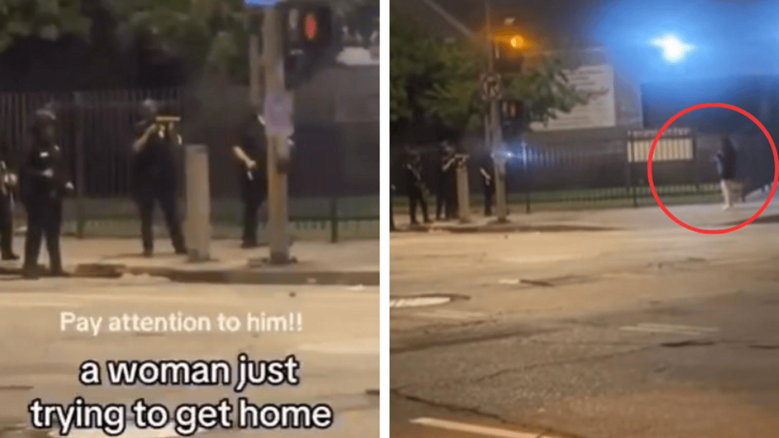 Wild video shows LAPD shoot woman ‘trying to get home' with rubber bullet. Watch