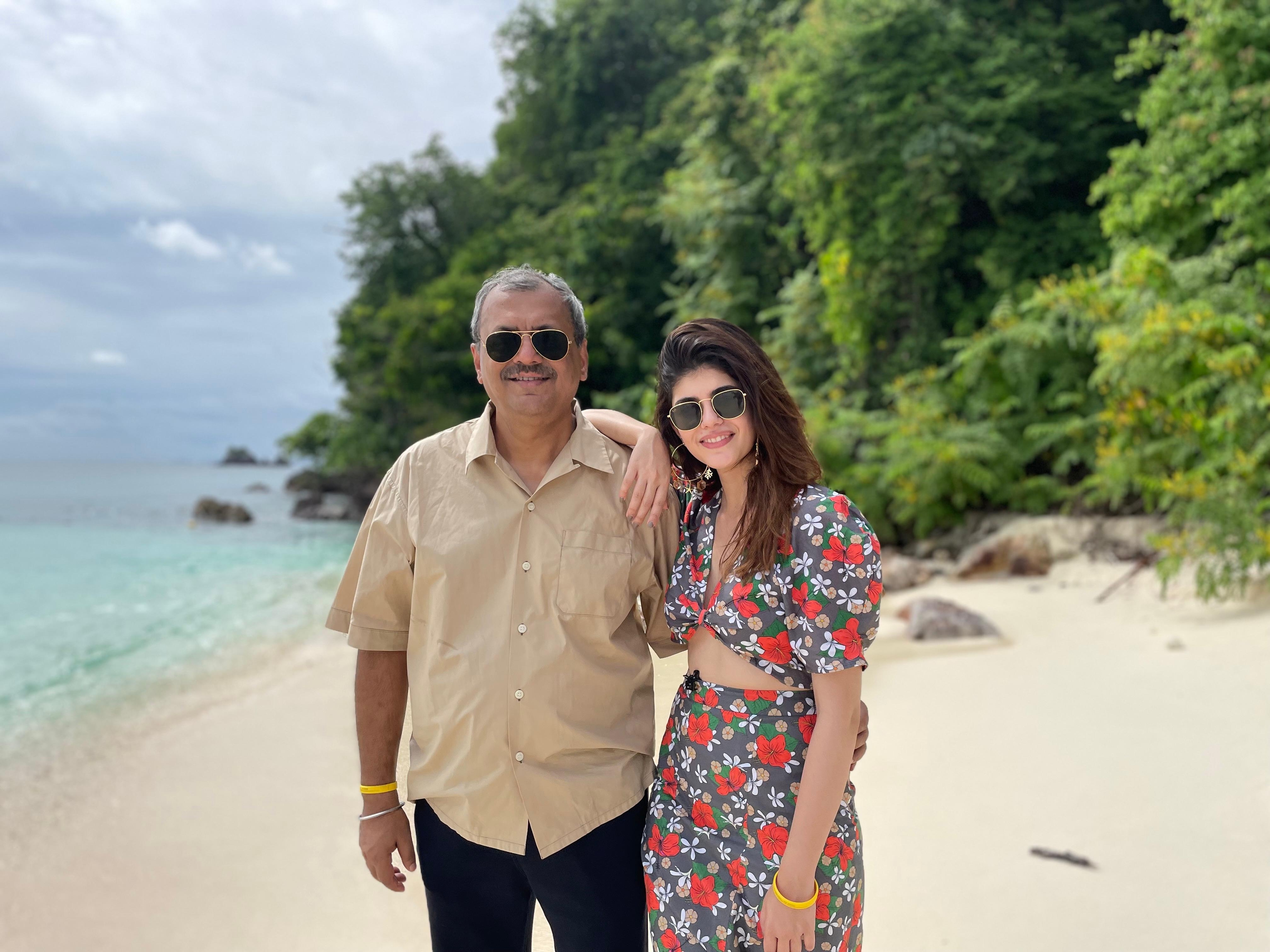 Sanjana Sanghi says she is a mirror image of her dad