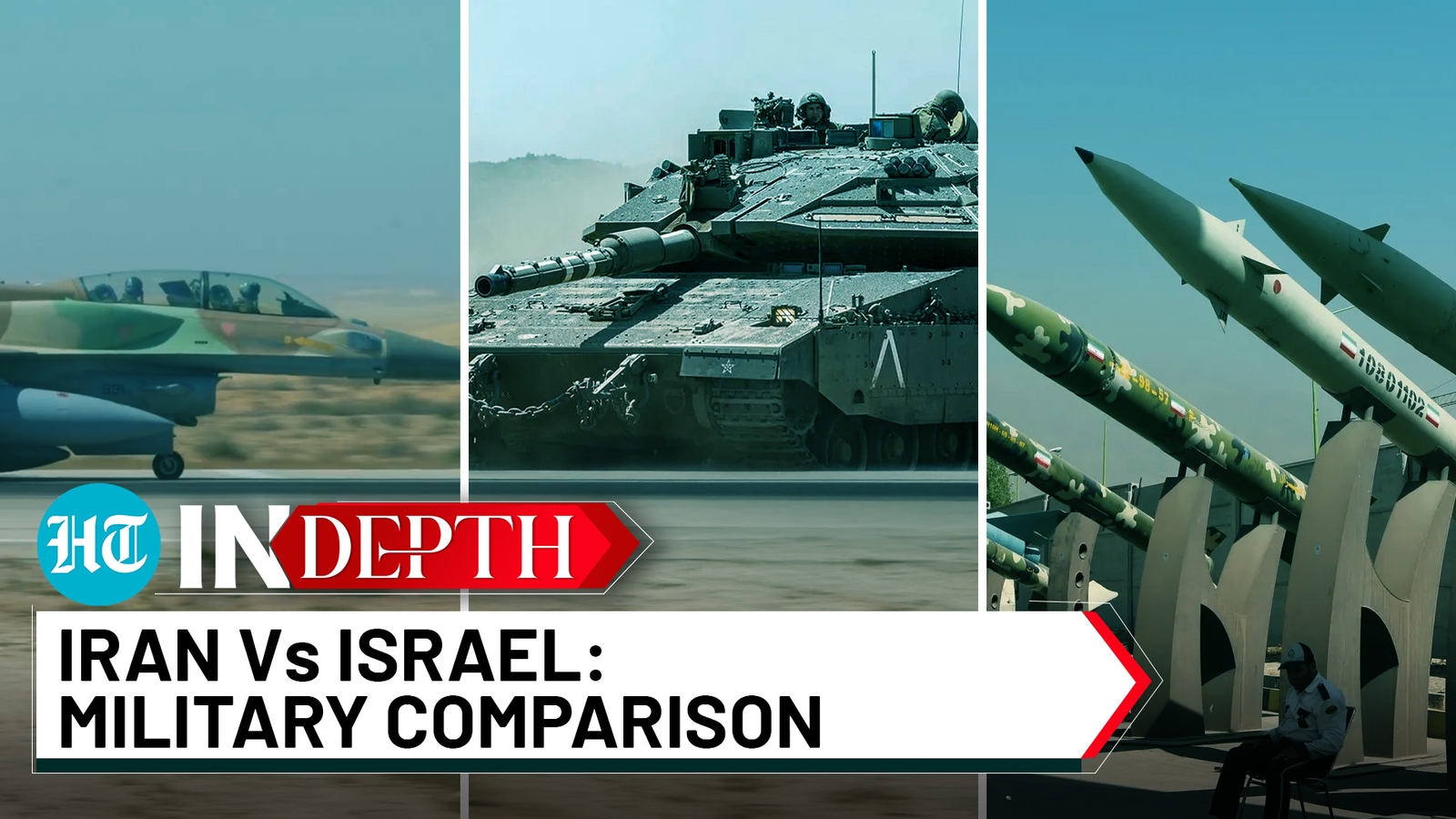 Comparison: Iran Vs Israel Military - Who Has Deadlier Army, Missiles & Drones, Fighter Jets & More?
