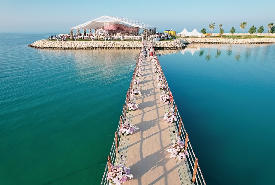 Forever begins in Bahrain, the jewel of the Gulf: Your guide to a dreamy beach destination wedding