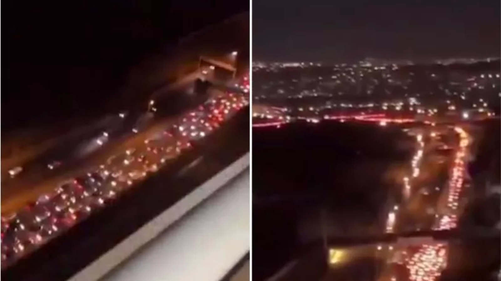 Viral videos show Tehran's highways jammed as Iranians flee after Trump's urgent evacuation call; ‘Many fear the…'