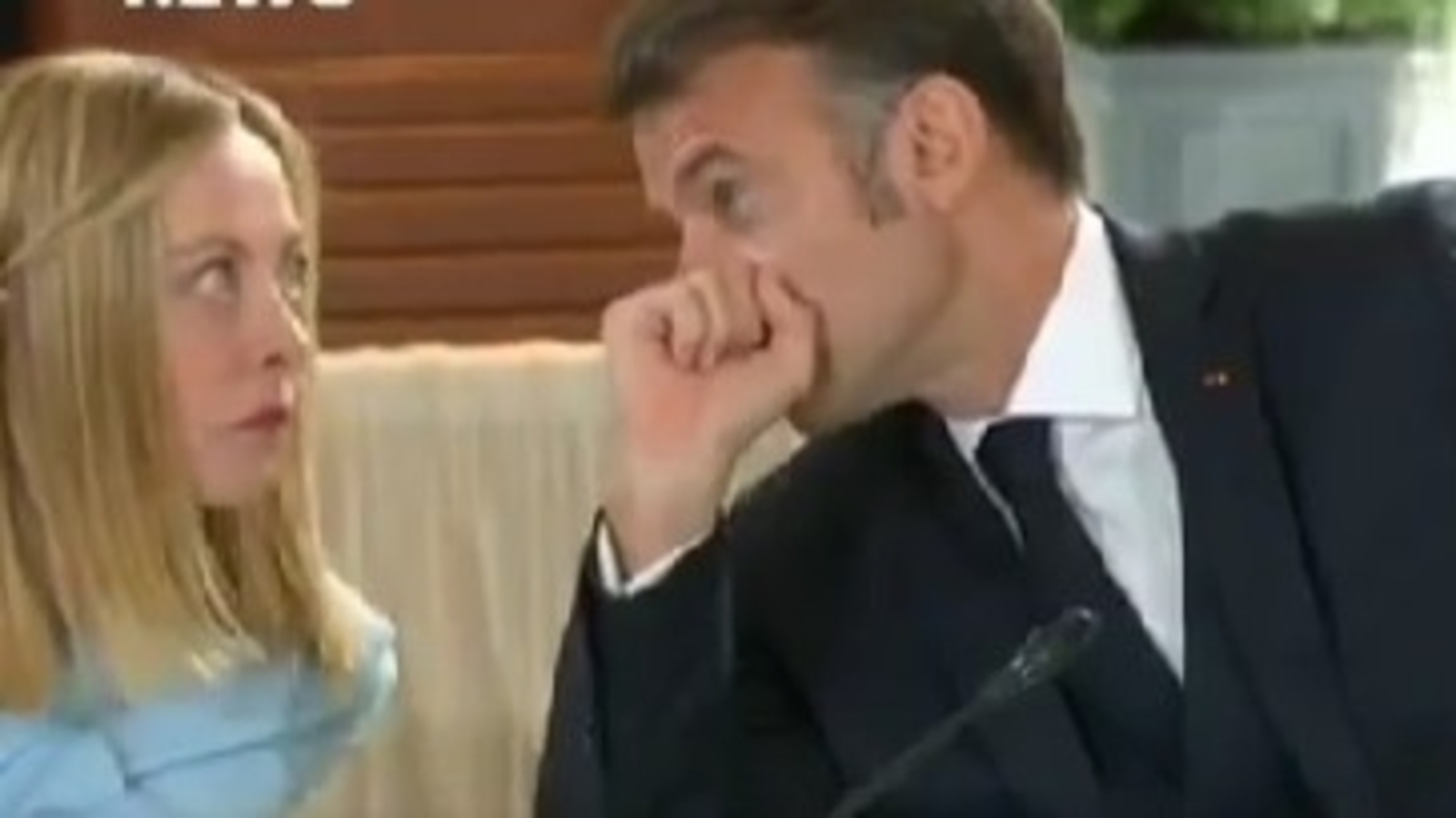 Did Giorgia Meloni, Macron hold ‘secret talks' at G7? Video of Italian leader rolling eyes at French Prez sparks frenzy