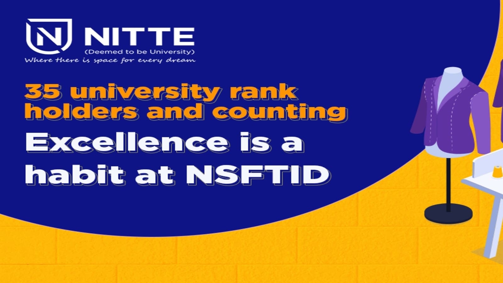Nitte School of Fashion Technology & Interior Design (NSFTID), Bengaluru – Cultivating Future Design Professionals