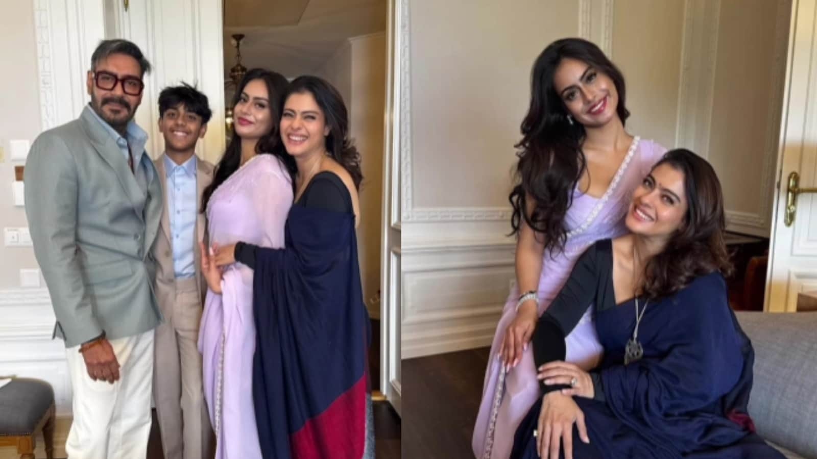 Kajol and Ajay Devgn share unseen glimpses from Nysa Devgan's graduation where the star kid shines like a desi girl
