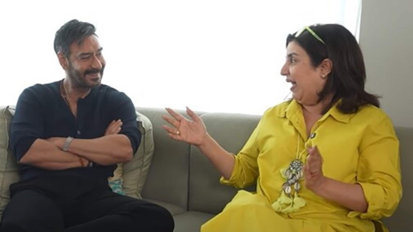 Farah Khan reveals how female co-stars fought over Ajay Devgn: ‘Wig ke sath ek doosre ko maarte the'