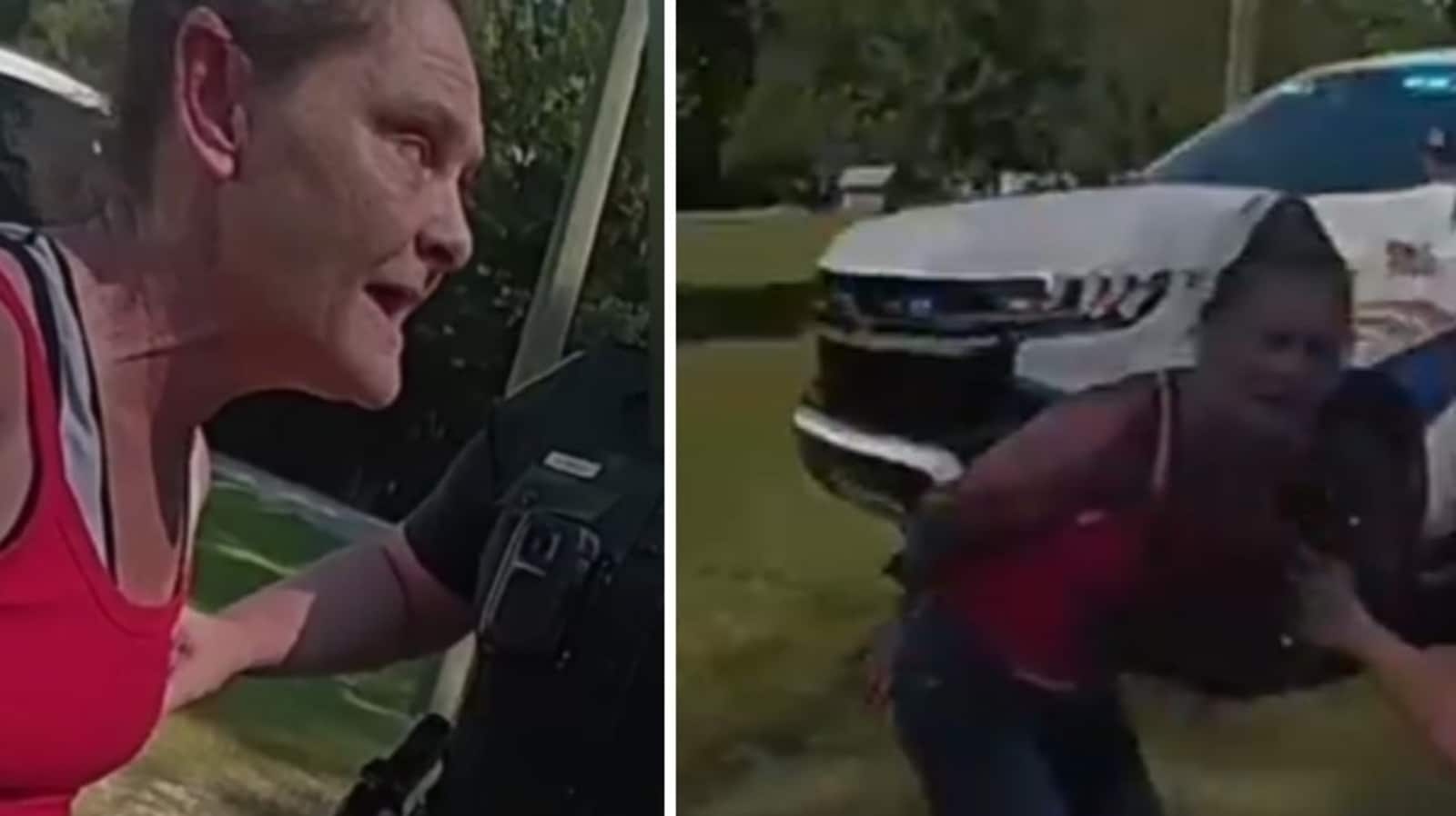 South Carolina deputy collapses due to fentanyl exposure while searching woman's car, shocking video surfaces