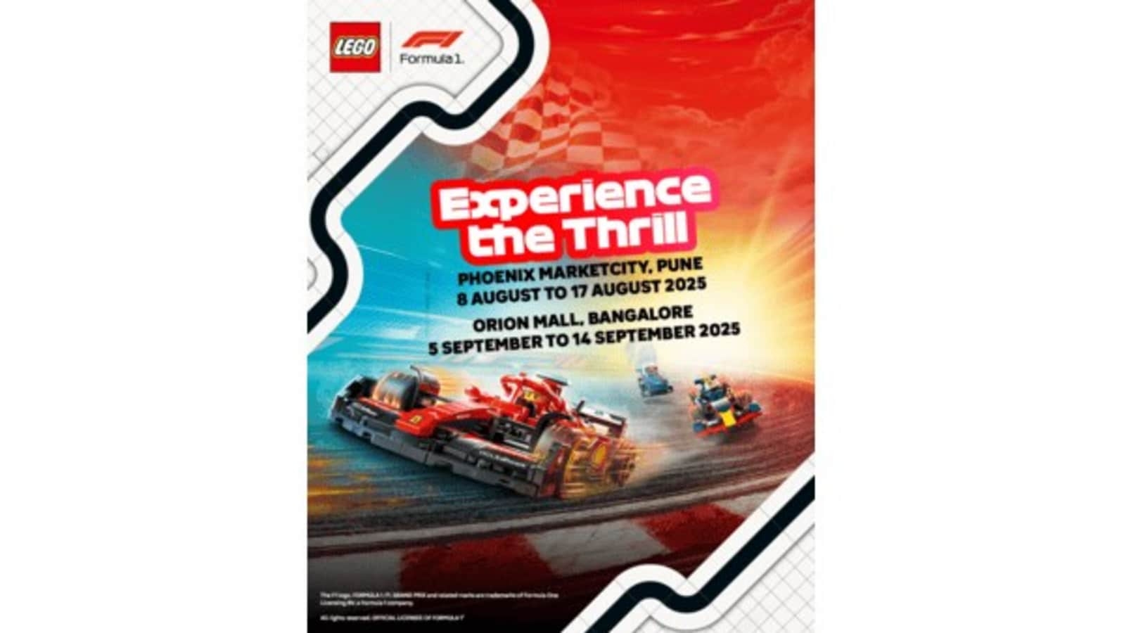 Get, Set, and Build: The LEGO® Group and Formula 1® Unveil First-Ever Interactive Racing Experience in India
