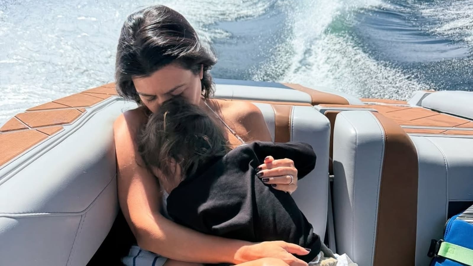 Kourtney Kardashian claps back at backlash over son Rocky not wearing life vest on boat: ‘Honestly didn't think…'
