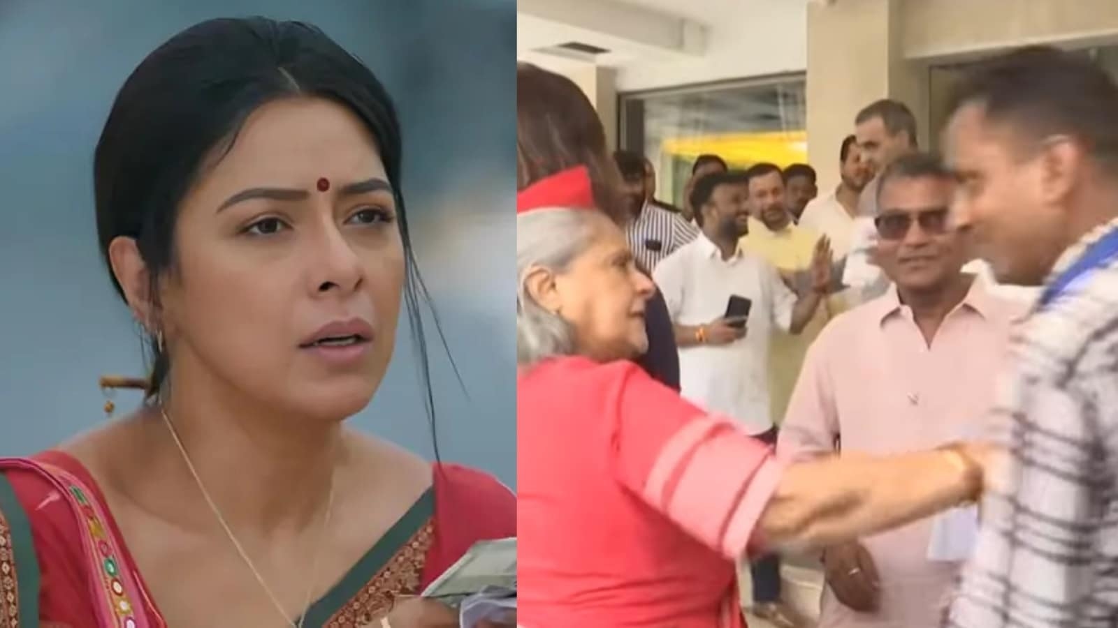 Anupamaa actor Rupali Ganguly strongly reacts to Jaya Bachchan's video pushing a man: ‘Jaya ji ka kaam dekh kar…'