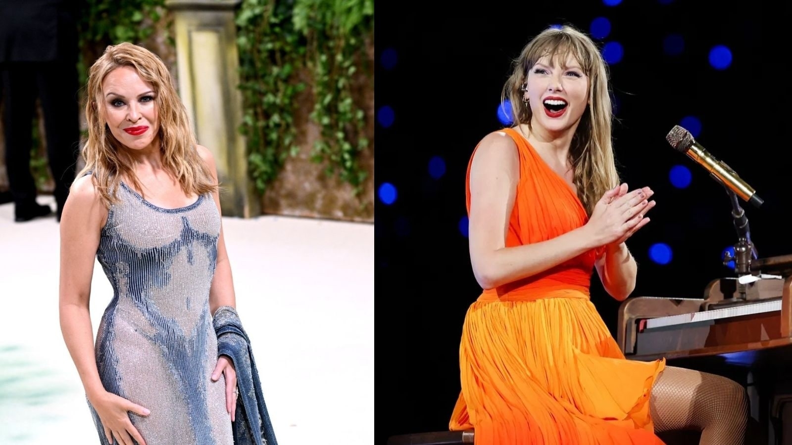 Kylie Minogue FINALLY reacts as fans compare Taylor Swift's The Life Of A Showgirl to her iconic tour in 2005
