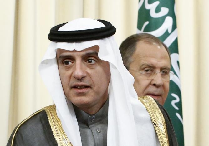 Saudi Minister Adel al-Jubeir arrives in Baghdad