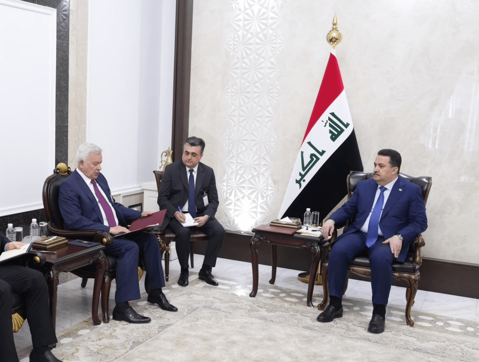 Russia's richest billionaire visits Baghdad