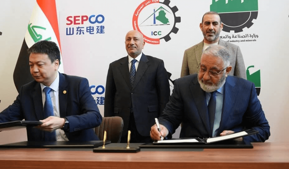 Iraq signs with China's SEPCO to build four petrochemical plants in Karbala